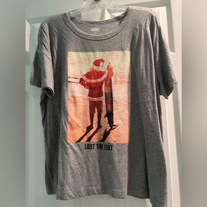 Old Navy Surfin Santa Tee Shirt